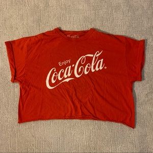 coca cola graphic t-shirt